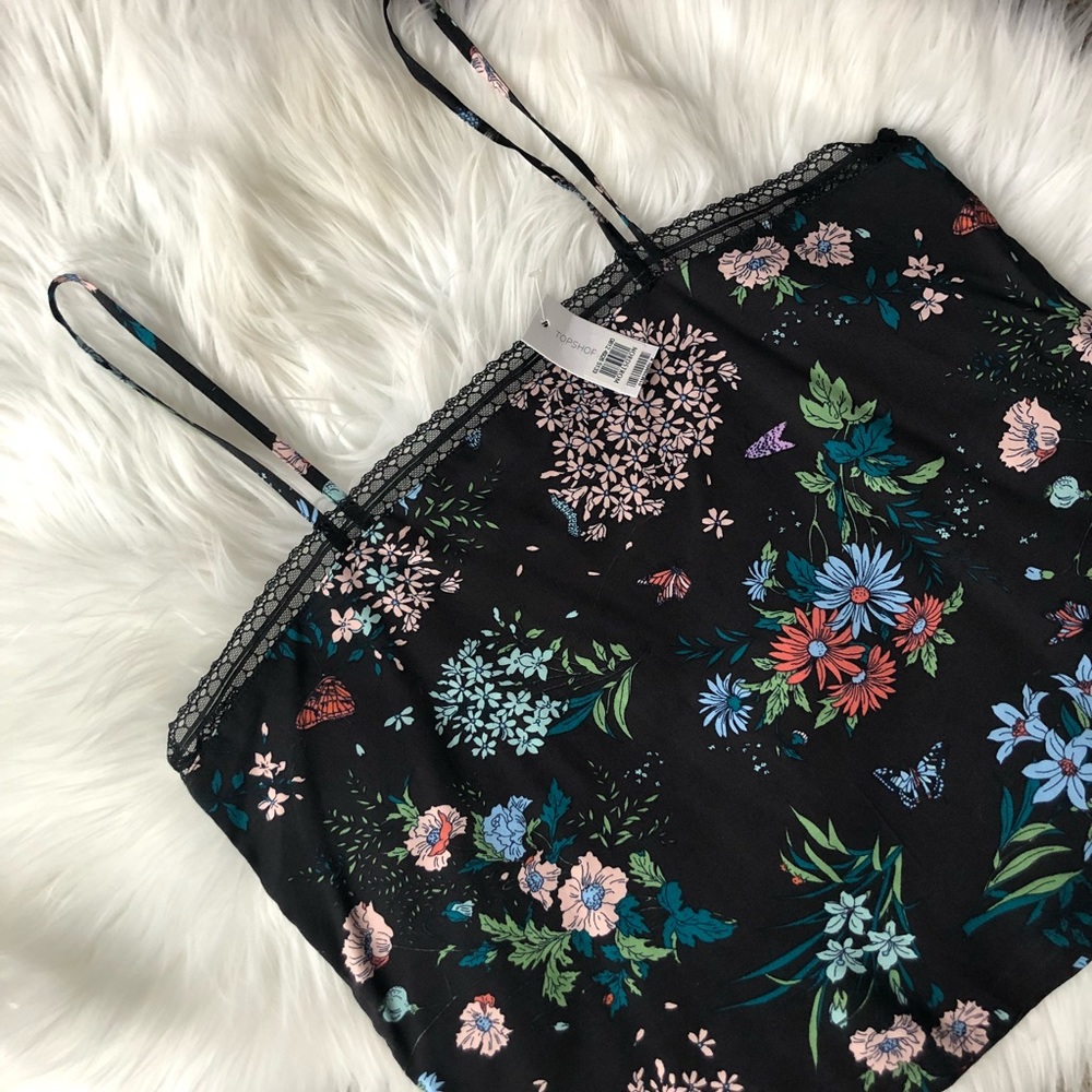 Topshop Floral Cami - Picture 2 of 3